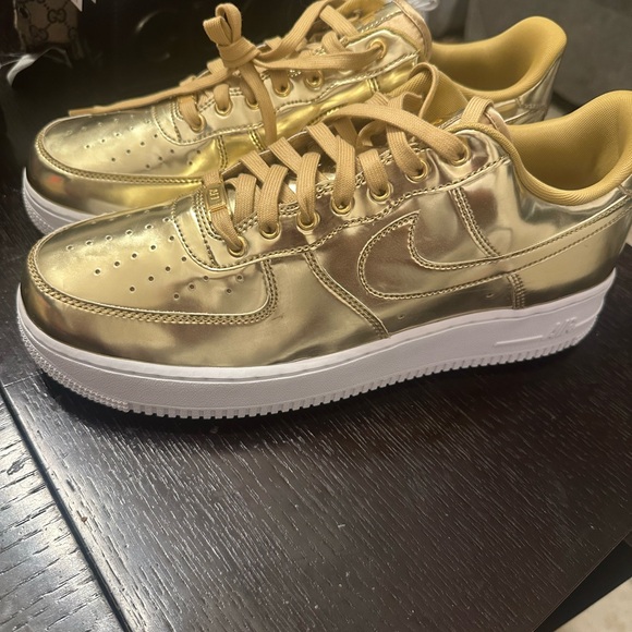 Nike Air Force 1 low Metallic | size 12 men - Picture 2 of 4